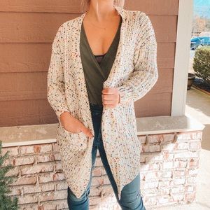 Popcorn cardigan